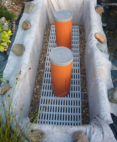 Moerasfilter met kelderruimte