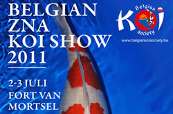 Winnaars Belgian ZNA Koi Show 2011