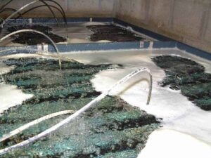 Japanse matten met luchtstenen