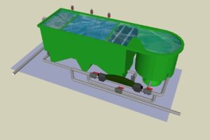 Meerkamerfilter als oeverfilter